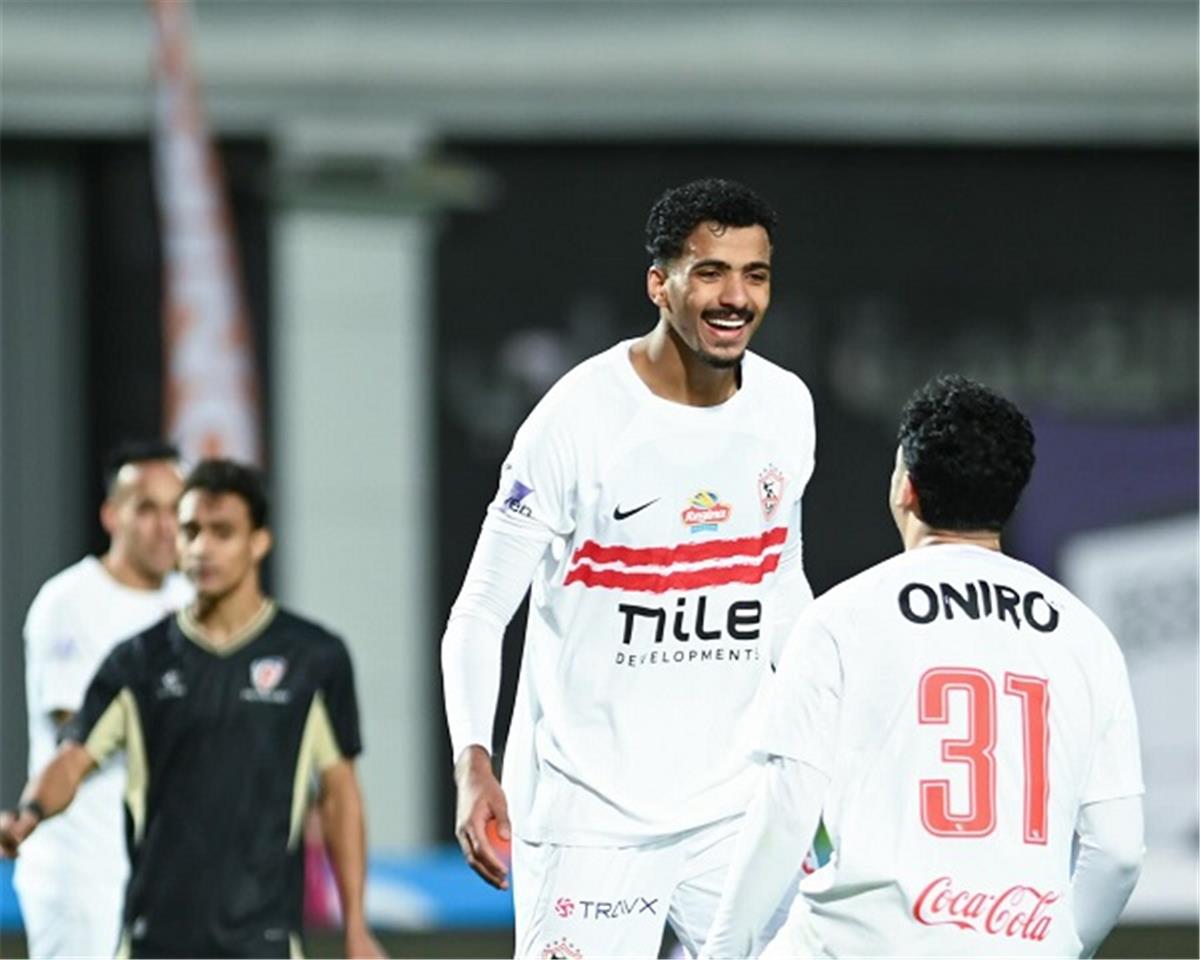 رجل مباراة الزمالك وبتروجيت في الدوري المصري