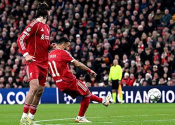 فيديو محمد صلاح يسجل وليفربول يكتسح قره باج بسداسية في دوري أبطال أوروبا