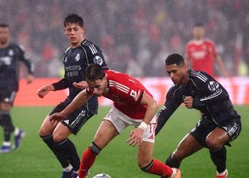 رجل مباراة ريال مدريد وبنفيكا في دوري أبطال أوروبا