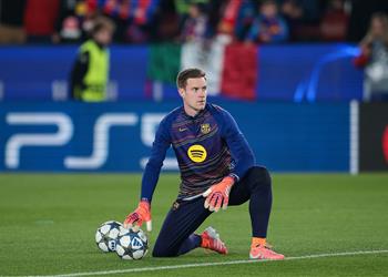 تير شتيجن يثير انقسام ا داخل نادي إسباني بشأن ضمه