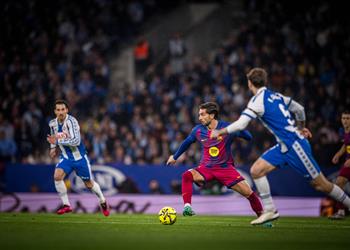 فيديو خوان جارسيا يرد على منتقديه وبرشلونة يحقق فوز ا قاتل ا على إسبانيول في الدوري الإسباني