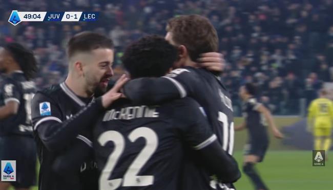 اهداف مباراة يوفنتوس وليتشي 1 1 الدوري الايطالي