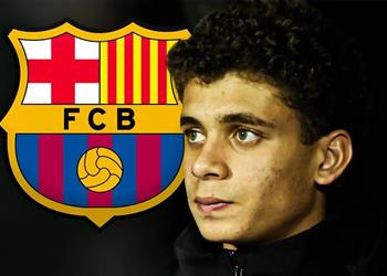 صور حمزة عبد الكريم يوقع على عقود انضمامه إلى برشلونة موعد الخضوع للكشف الطبي