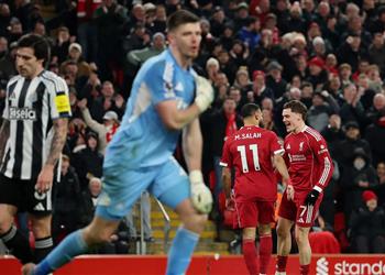 محمد صلاح يصنع التاريخ في الدوري الإنجليزي بعد هدف فيرتز أمام نيوكاسل