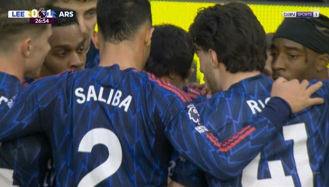 اهداف مباراة ارسنال وليدز يونايتد في الدوري الانجليزي