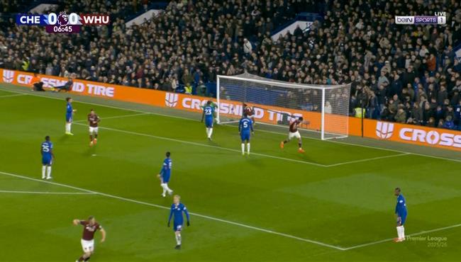 اهداف مباراة تشيلسي ووست هام في الدوري الانجليزي