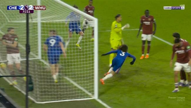 هدف كوكورييا في مرمي وست هام بالدوري الانجليزي