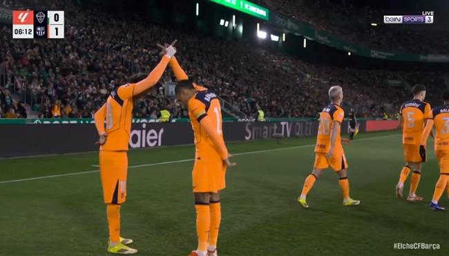 اهداف مباراة برشلونة والتشي في الدوري الاسباني