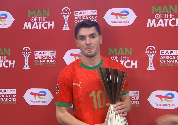 ابراهيم دياز رجل مباراة المغرب وتنزانيا