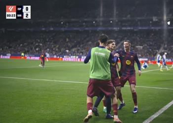 لاعب برشلونة بعد الفوز على إسبانيول لدينا أفضلية على ريال مدريد