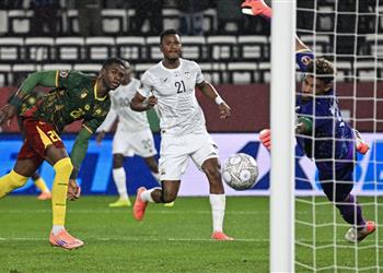 فيديو كوفان يسجل هدف الكاميرون الثاني أمام جنوب إفريقيا