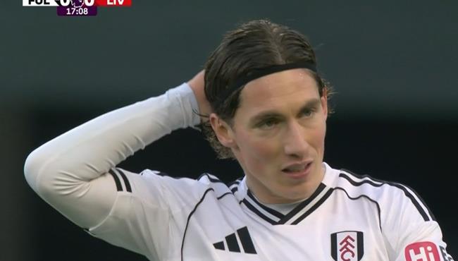 هدف فولهام الاول في مرمي ليفربول بالدوري الانجليزي