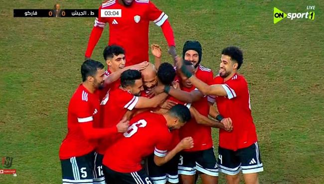 هدف فوز طلائع الجيش علي فاركو 1 0 كأس عاصمة مصر
