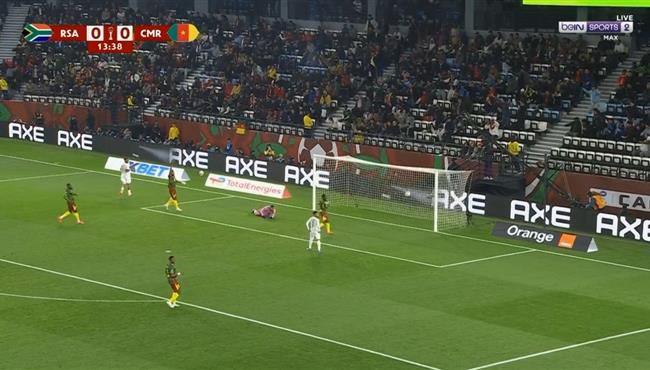 هدف جنوب افريقيا الملغي امام الكاميرون في كأس امم افريقيا