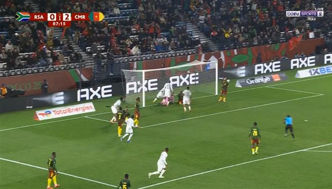 هدف جنوب افريقيا الاول في مرمي الكاميرون بكأس امم افريقيا