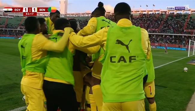 هدف تعادل بنين مع مصر 1 1 كأس أمم أفريقيا