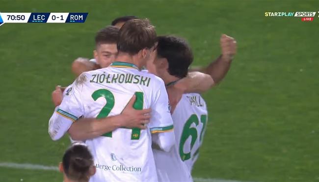 اهداف مباراة روما وليتشي 2 0 الدوري الايطالي