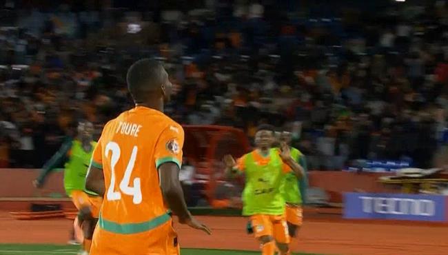 هدف كوت ديفوار الثالث الرائع في مرمي بوركينا فاسو بكأس أمم أفريقيا