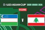 موعد والقناة الناقلة لمباراة لبنان وأوزبكستان اليوم في كأس آسيا تحت 23 عامًا