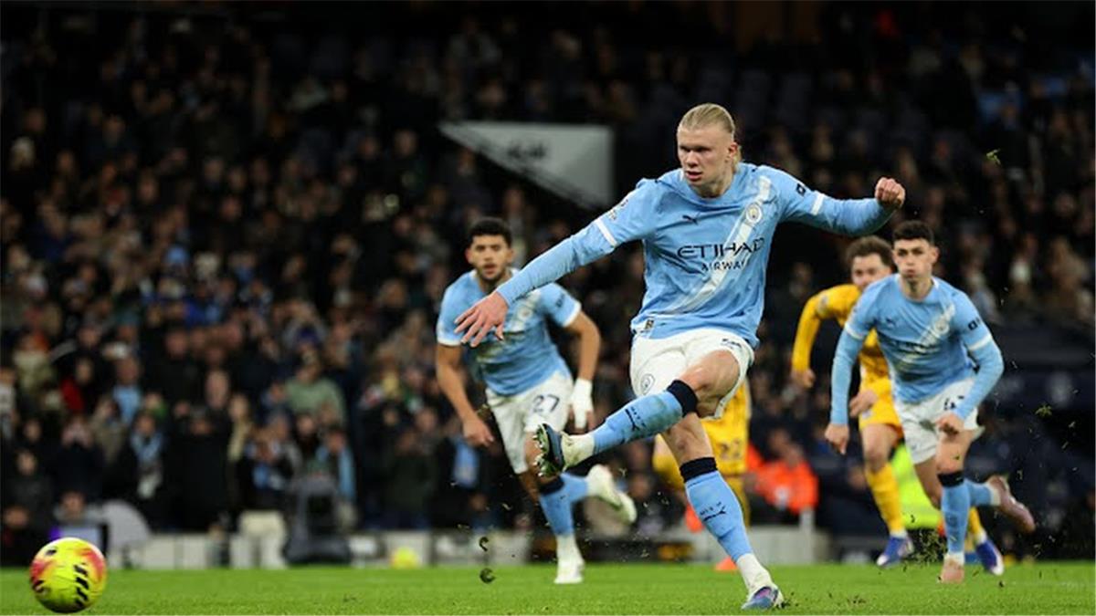 ترتيب هدافي الدوري الإنجليزي بعد هدف هالاند في مباراة مانشستر سيتي وبرايتون