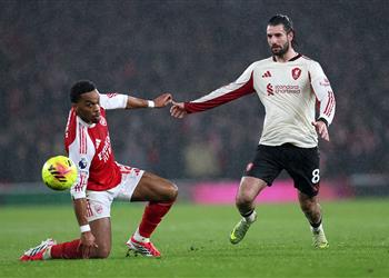 ترتيب الدوري الإنجليزي بعد تعادل ليفربول مع آرسنال