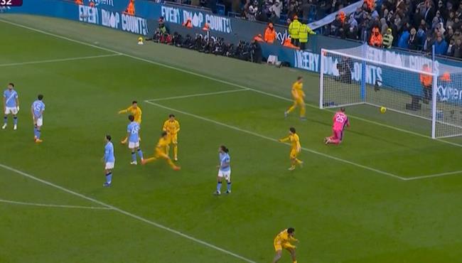 هدف تعادل برايتون الرائع مع مانشستر سيتي 1 1 الدوري الانجليزي
