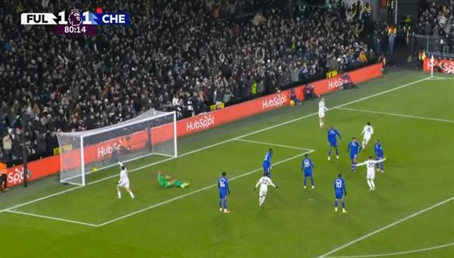 اهداف مباراة تشيلسي وفولهام 1 2 الدوري الانجليزي