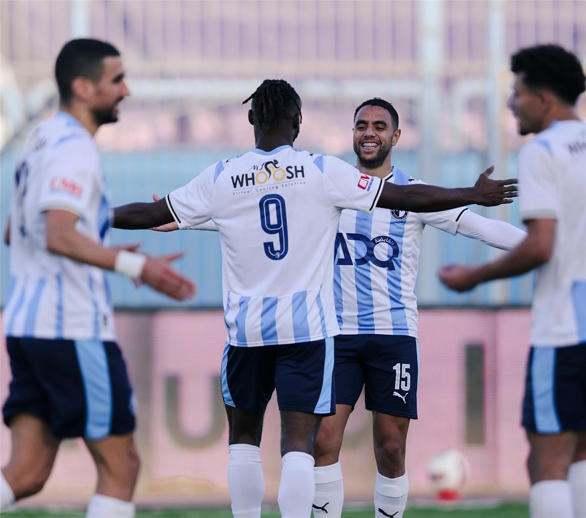 قائمة بيراميدز لمباراة وادي دجلة في كأس الرابطة 