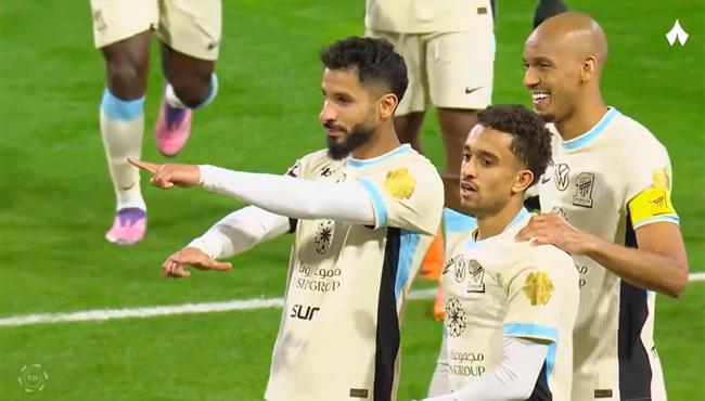 هدف الاتحاد الرابع في مرمي الخلود بالدوري السعودي