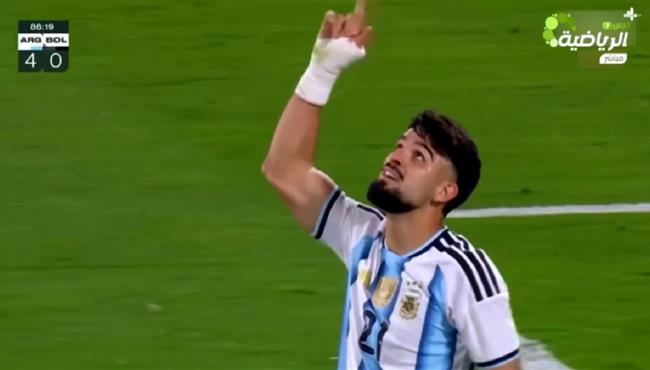 هدف الارجنتين الرابع في مرمي بوليفيا