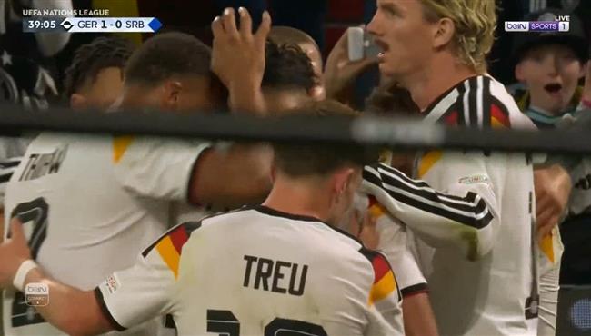 اهداف مباراة المانيا وصربيا في دوري الامم الاوروبية