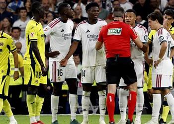 فيديو ليلة طرد فينيسيوس ريال مدريد يفوز بصعوبة على فياريال بالدوري الإسباني