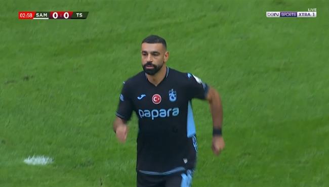 ملخص لمسات محمد صلاح في مباراة طرابزون سبور وسامسون سبور بالدوري التركي