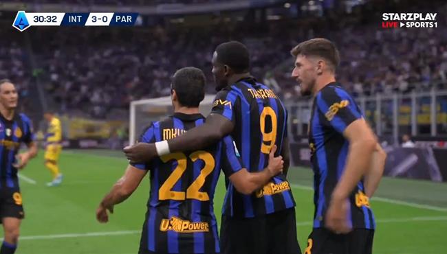 اهداف مباراة انتر ميلان وبارما 3 0 الدوري الايطالي
