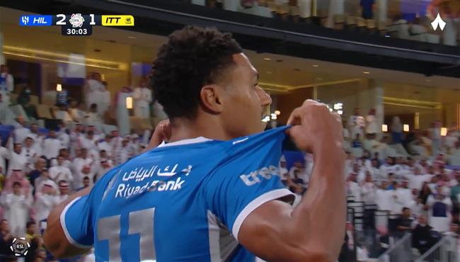 هدف الهلال الثاني في مرمي الاتحاد بالدوري السعودي