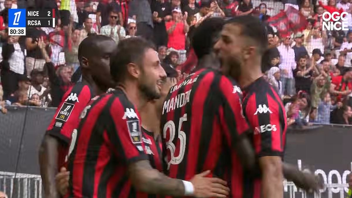 اهداف مباراة نيس وستراسبورج (2-1) الدوري الفرنسي