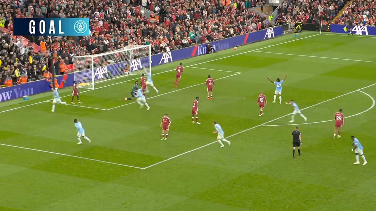اهداف مباراة مانشستر سيتي وليفربول (3-0) الدوري الانجليزي