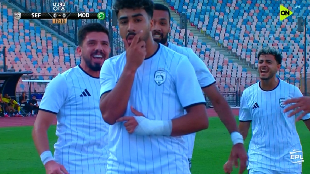 هدف الشرقية انبي الاول في مرمي مودرن سبورت بالدوري المصري