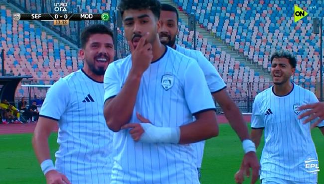 هدف الشرقية انبي الاول في مرمي مودرن سبورت بالدوري المصري