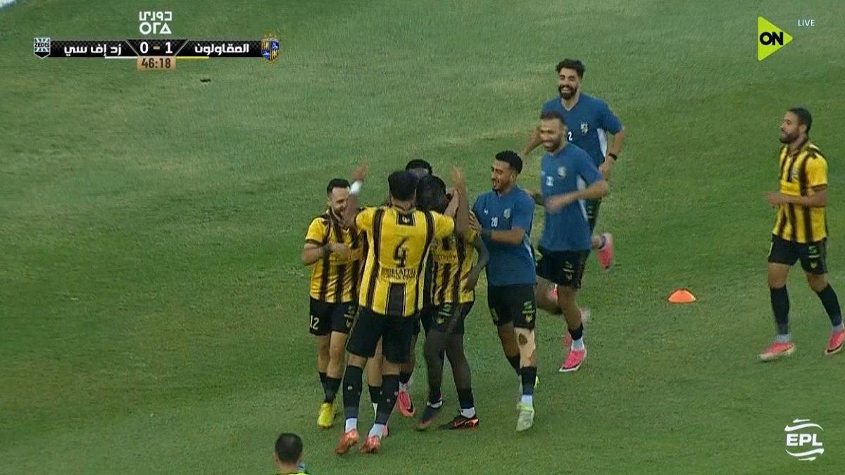 اهداف مباراة المقاولون العرب وزد (1-1) الدوري المصري
