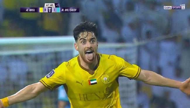 هدف تعادل الوصل الرائع مع الاهلي بدوري ابطال اسيا