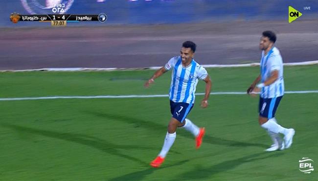 هدف يوسف اوباما في مرمي سيراميكا كليوباترا بالدوري المصري