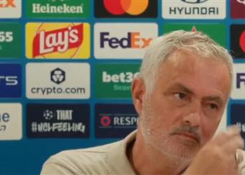 شاهدوا الدقيقة الأولى تعليق مقتضب من مورينيو عن أزمة تحكيم مباراة ريال مدريد وفياريال