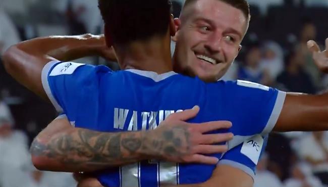 هدف الهلال الاول في مرمي السد بدوري ابطال اسيا