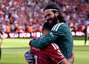 أليسون ليفربول تجاوز مرحلة ما بعد رحيل محمد صلاح