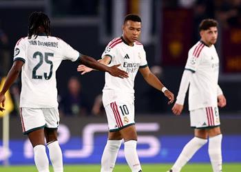 فيديو | مبابي يسجل هدف تعادل ريال مدريد أمام روما