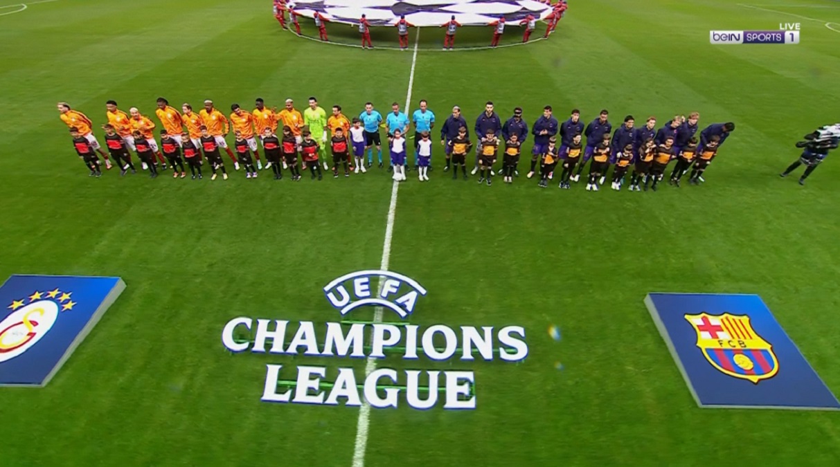 ملخص مباراة برشلونة وجالطة سراي (4-1) دوري ابطال اوروبا