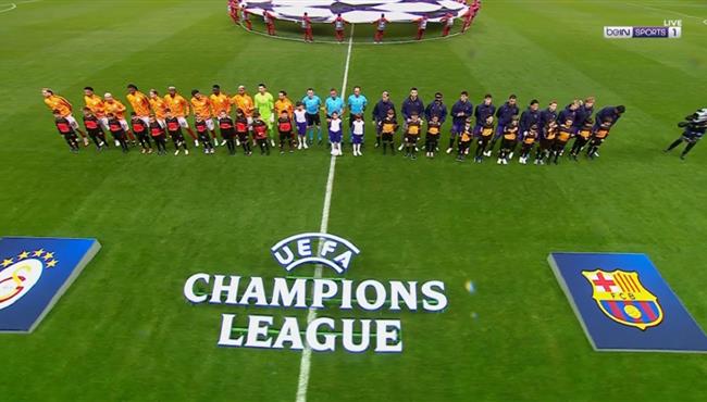 ملخص مباراة برشلونة وجالطة سراي 4 1 دوري ابطال اوروبا
