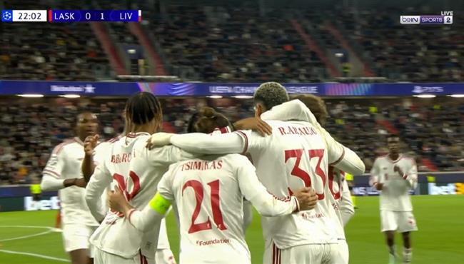 اهداف مباراة ليفربول ولاسك في دوري ابطال اوروبا