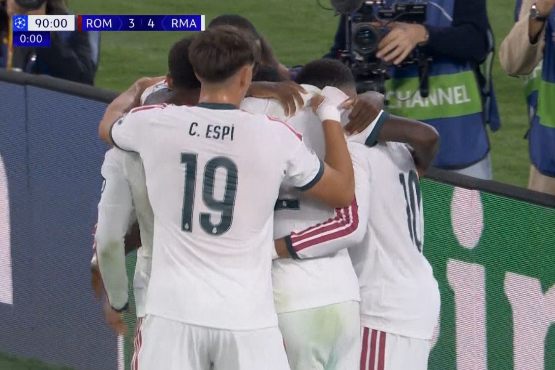 اهداف مباراة ريال مدريد وروما (4-3) دوري ابطال اوروبا